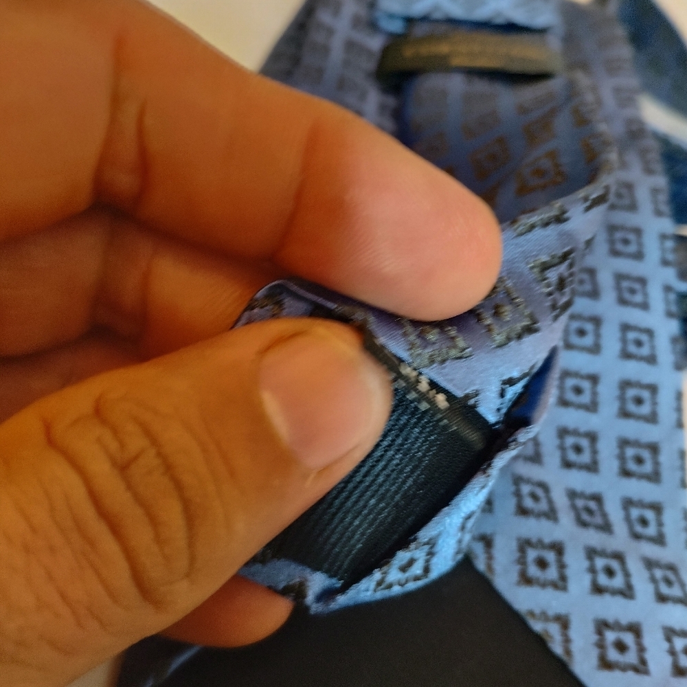Corneliani Tie Geometric Luxury Mens Tie View 6